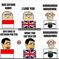 Meme Bahasa Indonesia Vs Inggris Vs Malaysia